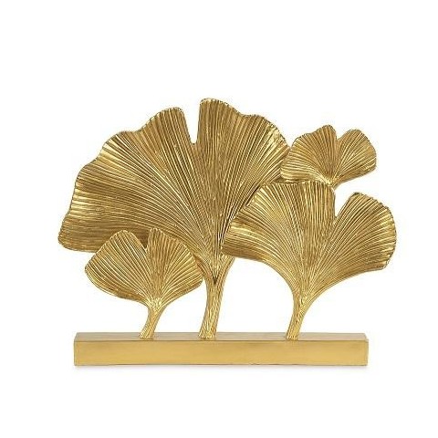 BASE CON 4 FOGLIE GINGKO ORO H